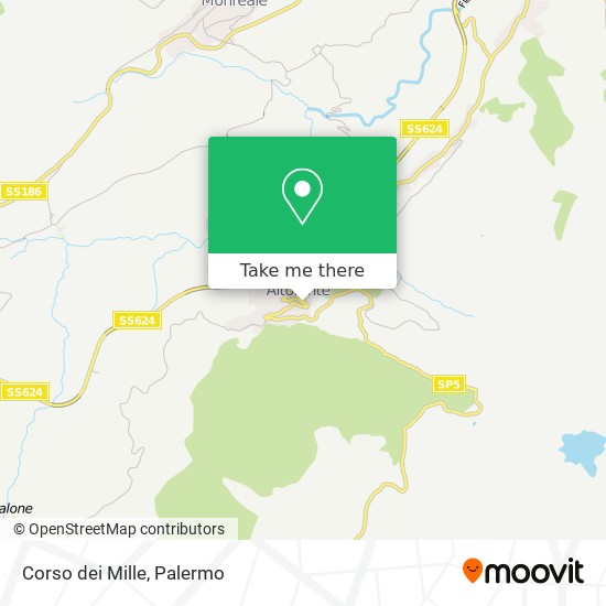 Corso dei Mille map