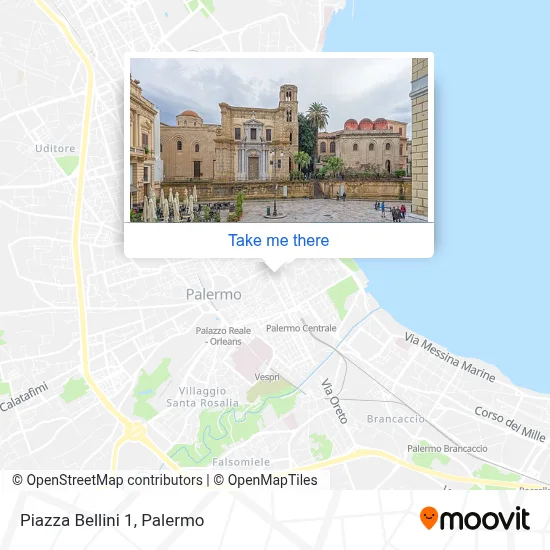 Piazza Bellini 1 map