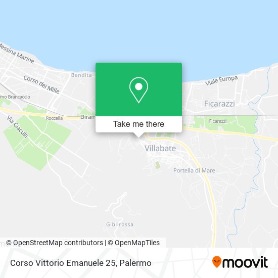 Corso Vittorio Emanuele  25 map