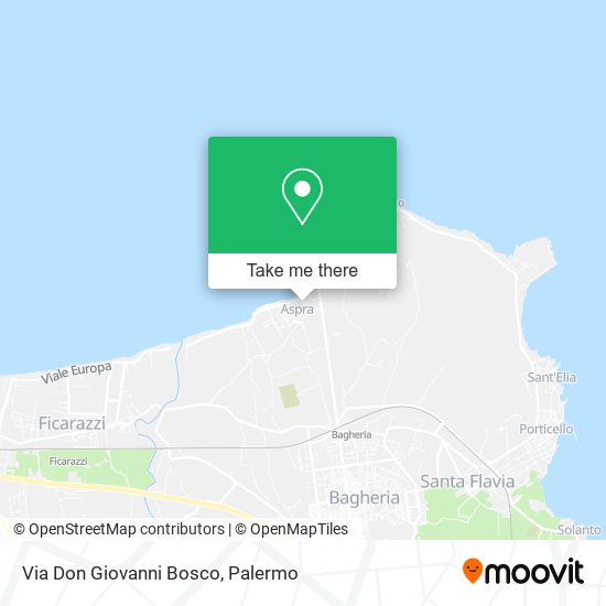 Via Don Giovanni Bosco map