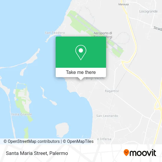 Santa Maria Street map