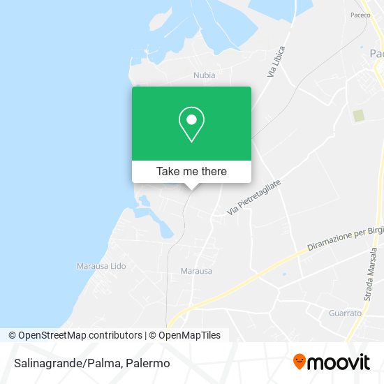 Salinagrande/Palma map