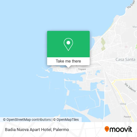 Badia Nuova Apart Hotel map