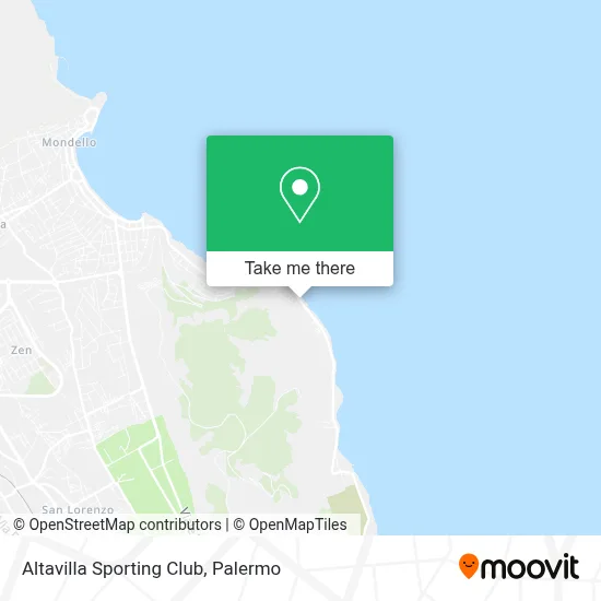 Altavilla Sporting Club map