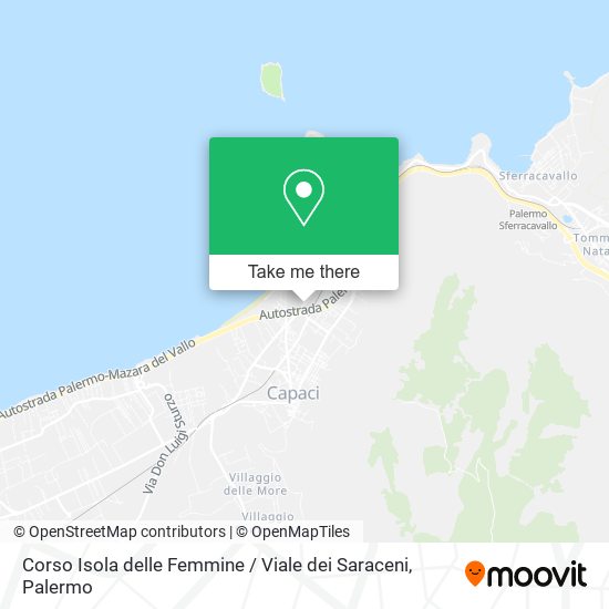 Corso Isola delle Femmine / Viale dei Saraceni map