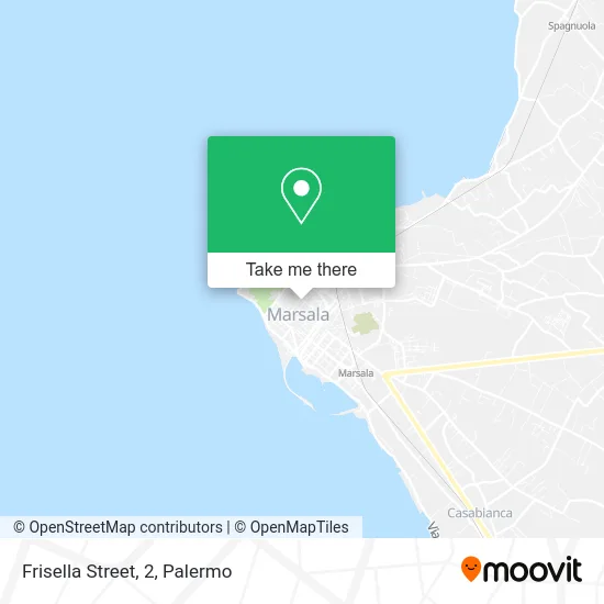 Frisella Street, 2 map