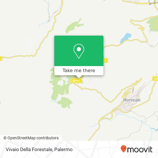 Vivaio Della Forestale map