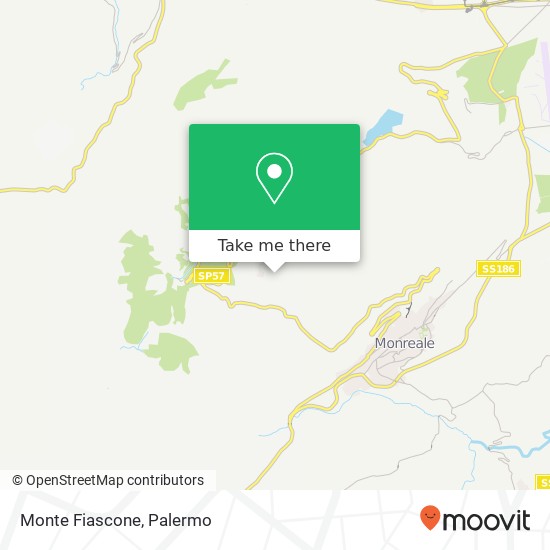 Monte Fiascone map