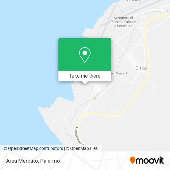 Area Mercato map