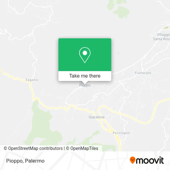 Pioppo map