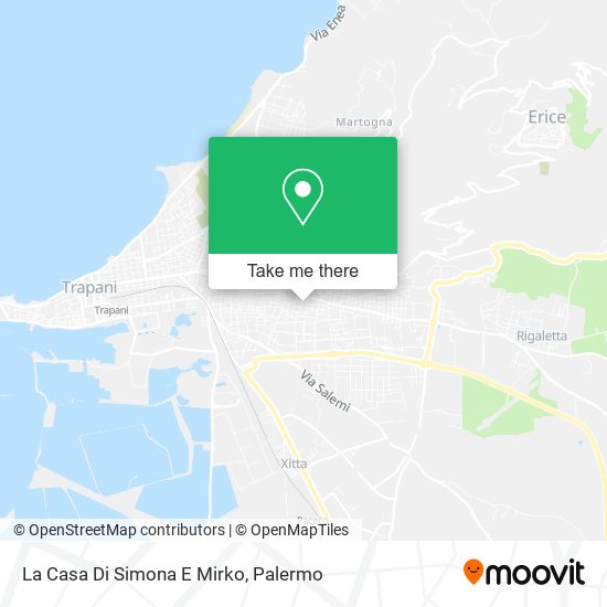 La Casa Di Simona E Mirko map