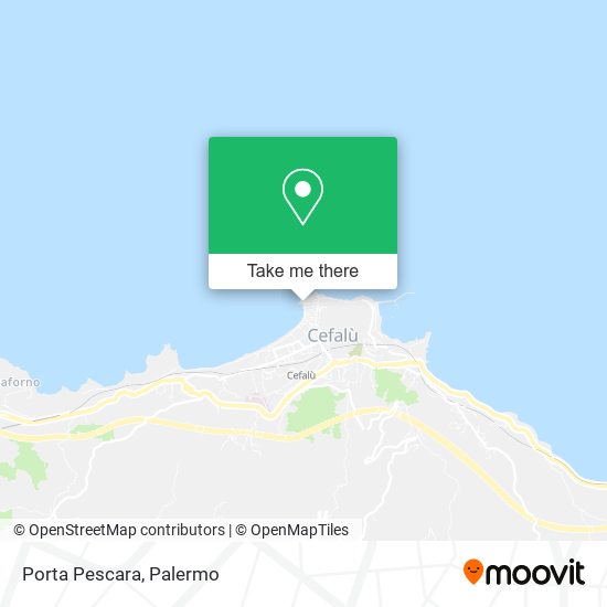 Porta Pescara map