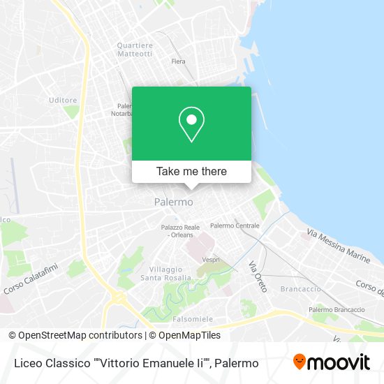 Liceo Classico ""Vittorio Emanuele Ii"" map