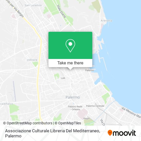 Associazione Culturale Libreria Del Mediterraneo map