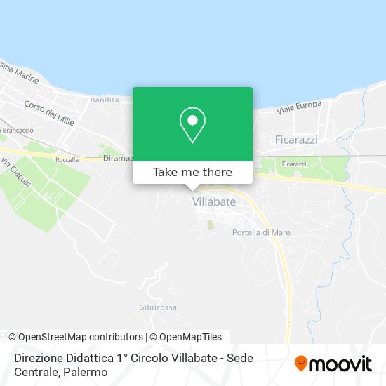 Direzione Didattica 1° Circolo Villabate - Sede Centrale map