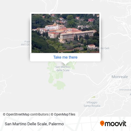 San Martino Delle Scale map