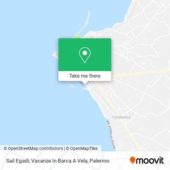 Sail Egadi, Vacanze In Barca A Vela map