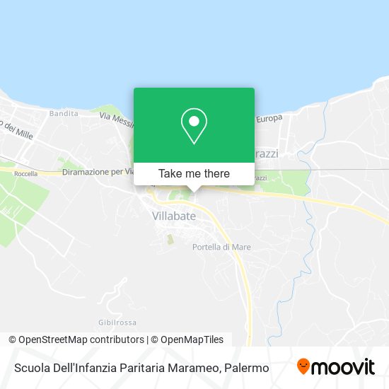 Scuola Dell'Infanzia Paritaria Marameo map