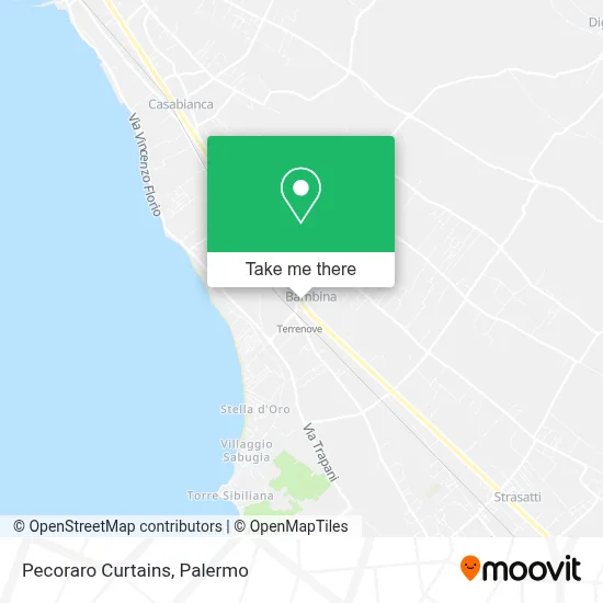 Pecoraro Curtains map