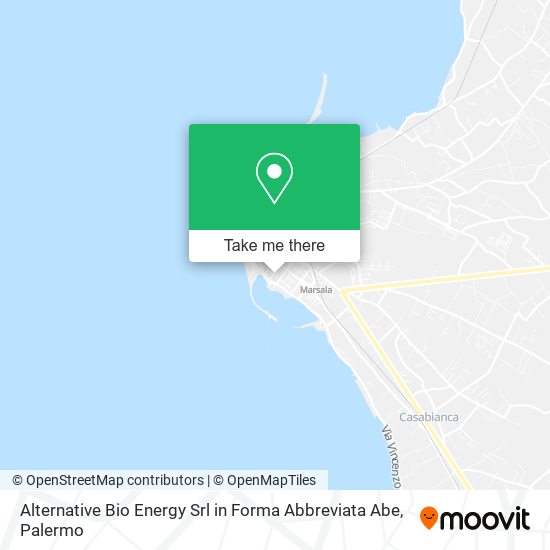 Alternative Bio Energy Srl in Forma Abbreviata Abe map