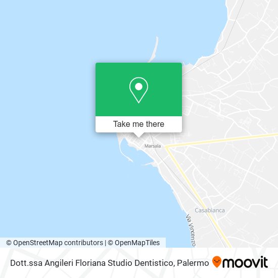 Dott.ssa Angileri Floriana Studio Dentistico map