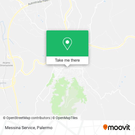 Messina Service map