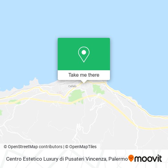 Centro Estetico Luxury di Pusateri Vincenza map