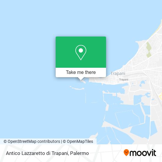 Antico Lazzaretto di Trapani map