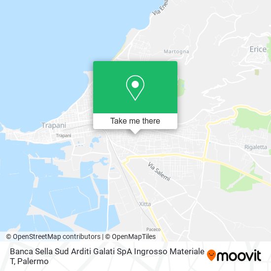 Banca Sella Sud Arditi Galati SpA Ingrosso Materiale T map