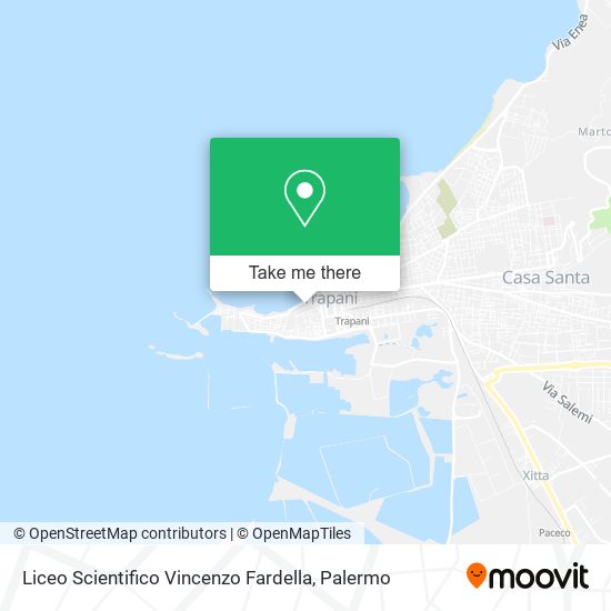 Liceo Scientifico Vincenzo Fardella map