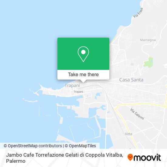 Jambo Cafe Torrefazione Gelati di Coppola Vitalba map