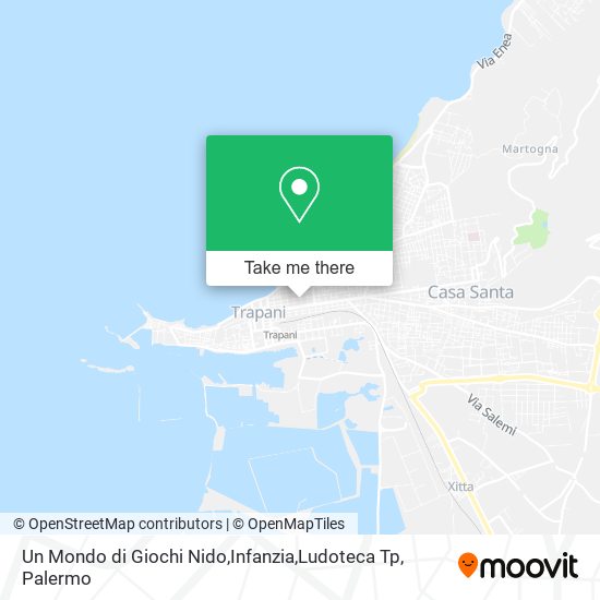 Un Mondo di Giochi Nido,Infanzia,Ludoteca Tp map