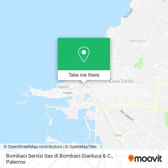 Bombaci Servizi Sas di Bombaci Gianluca & C. map