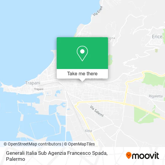 Generali Italia Sub Agenzia Francesco Spada map