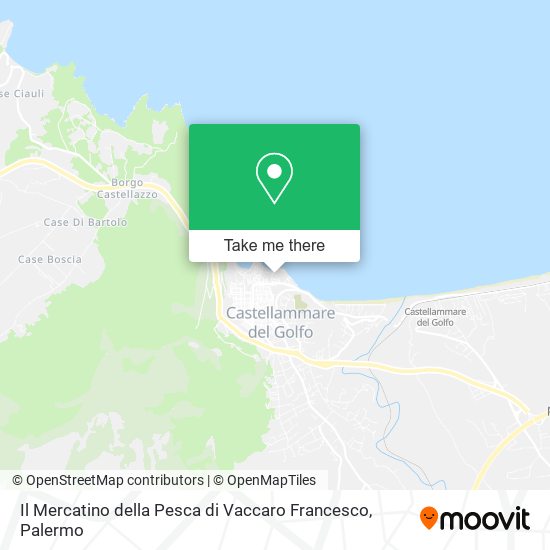 Il Mercatino della Pesca di Vaccaro Francesco map