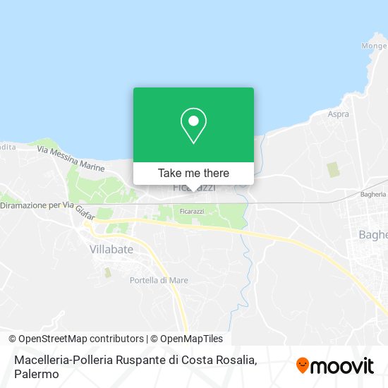 Macelleria-Polleria Ruspante di Costa Rosalia map