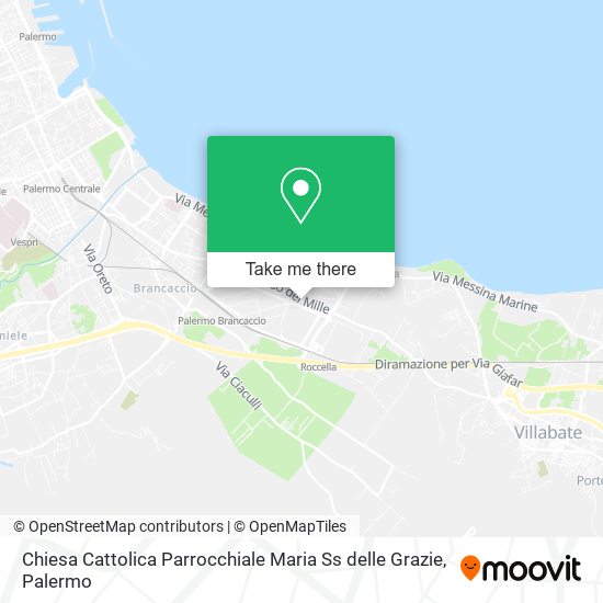 Chiesa Cattolica Parrocchiale Maria Ss delle Grazie map