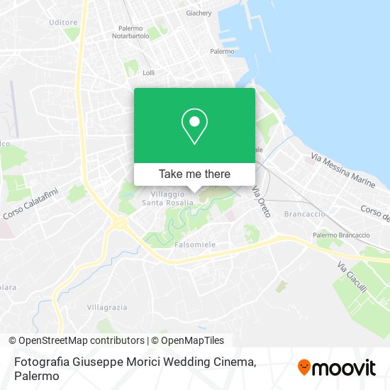 Fotografia Giuseppe Morici Wedding Cinema map