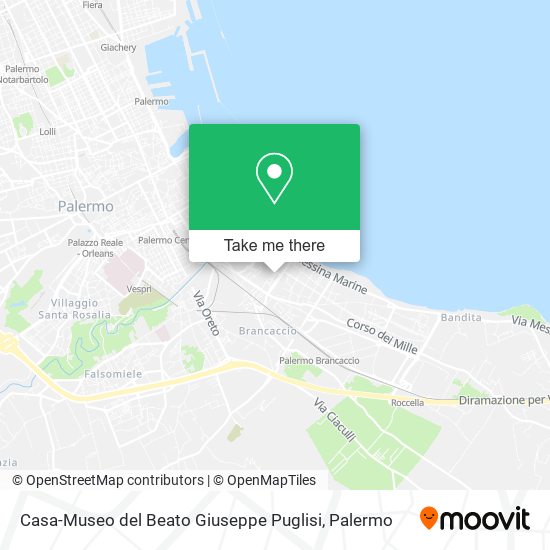 Casa-Museo del Beato Giuseppe Puglisi map