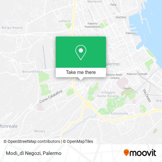 Modi_dì Negozi map