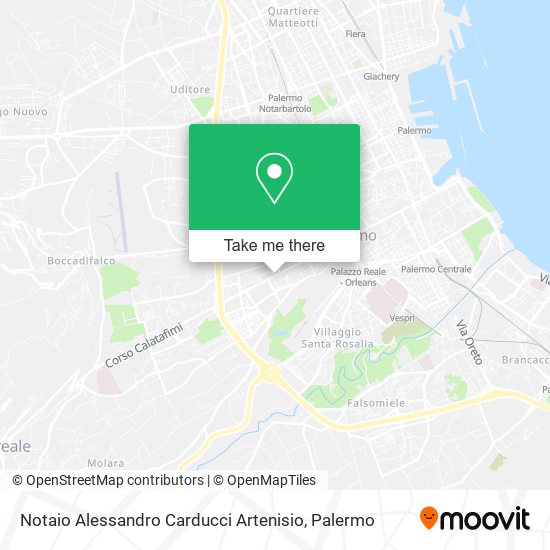 Notaio Alessandro Carducci Artenisio map