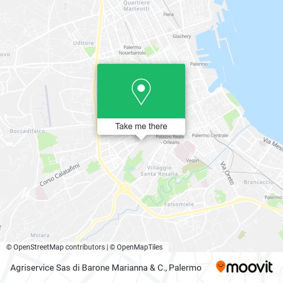 Agriservice Sas di Barone Marianna & C. map
