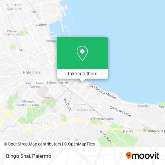 Bingo Snai map