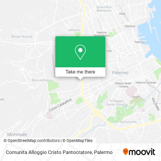 Comunita Alloggio Cristo Pantocratore map