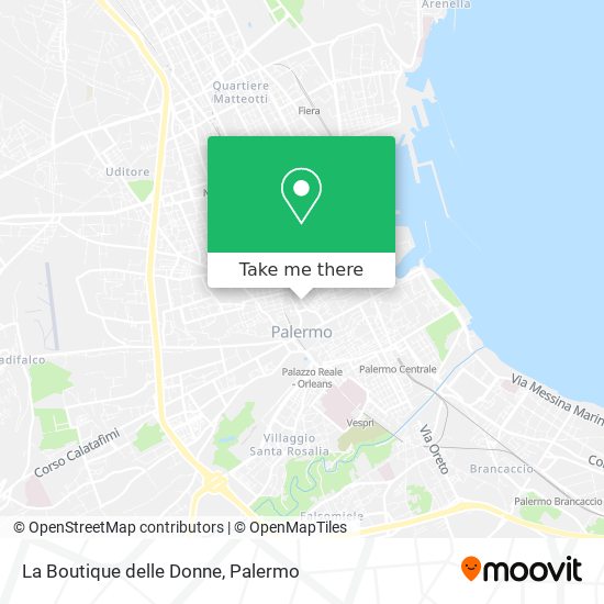 La Boutique delle Donne map