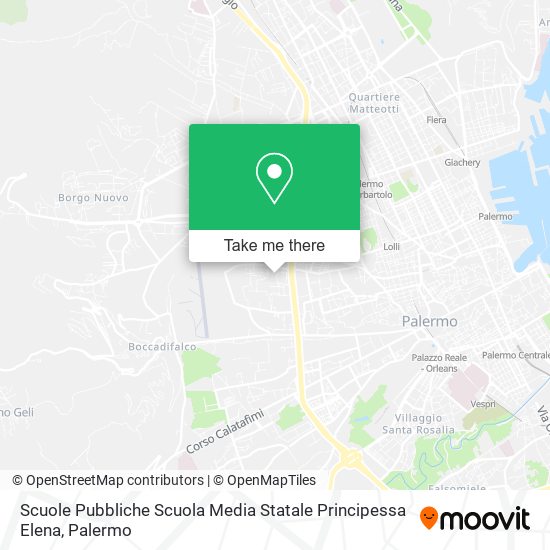 Scuole Pubbliche Scuola Media Statale Principessa Elena map