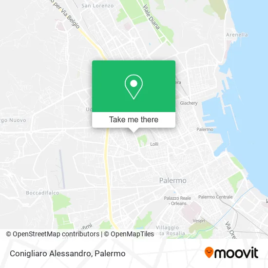 Alessandro Conigliaro map