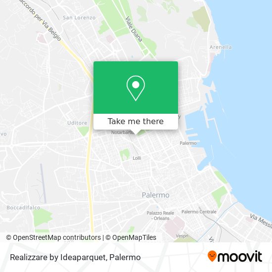 Realizzare by Ideaparquet map