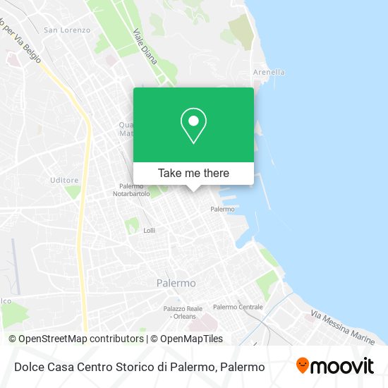 Dolce Casa Centro Storico di Palermo map