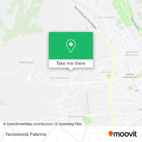 Tecnowood map